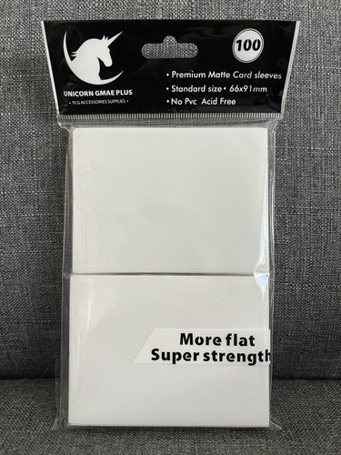 100 premium card sleeves - card,